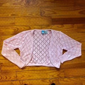 EUC VTG Y2K Girl’s Sparkly Knit Shrug from Star City